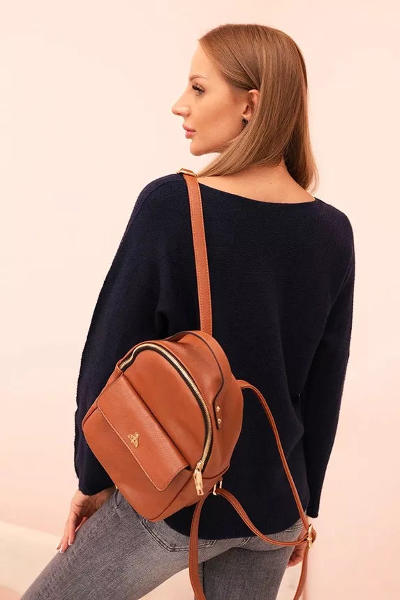 Moteriškas tamsiai mėlynas megztinis Remo