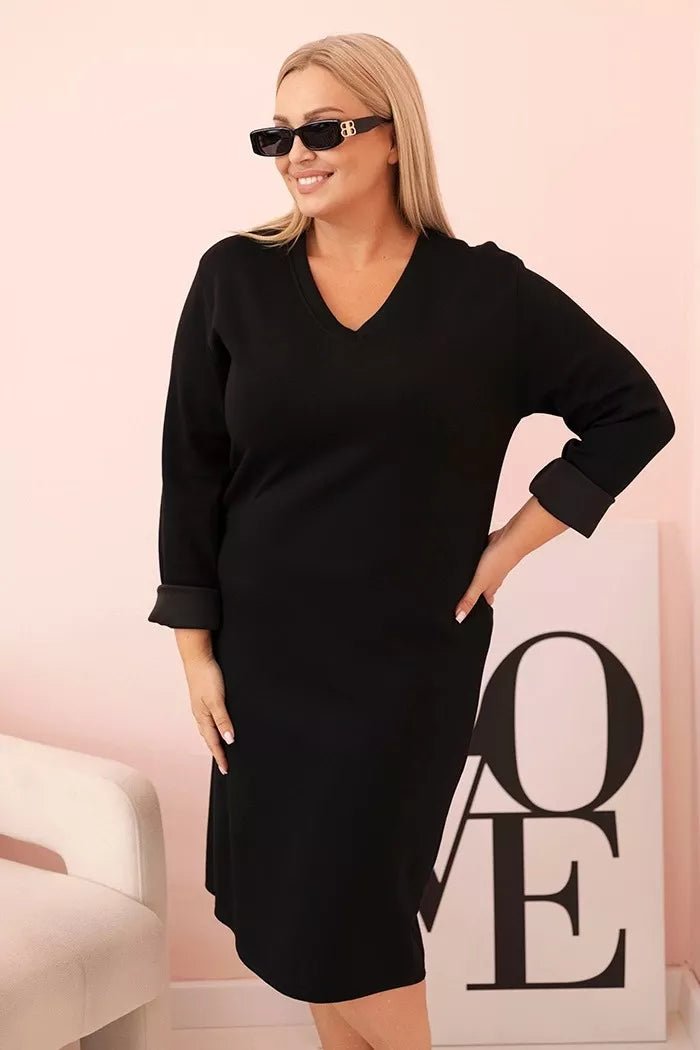 Moteriška juoda suknelė Malt