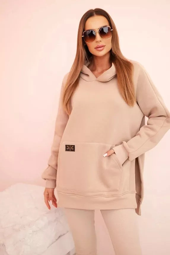 Moteriškas rusvos spalvos kompleltas Solar