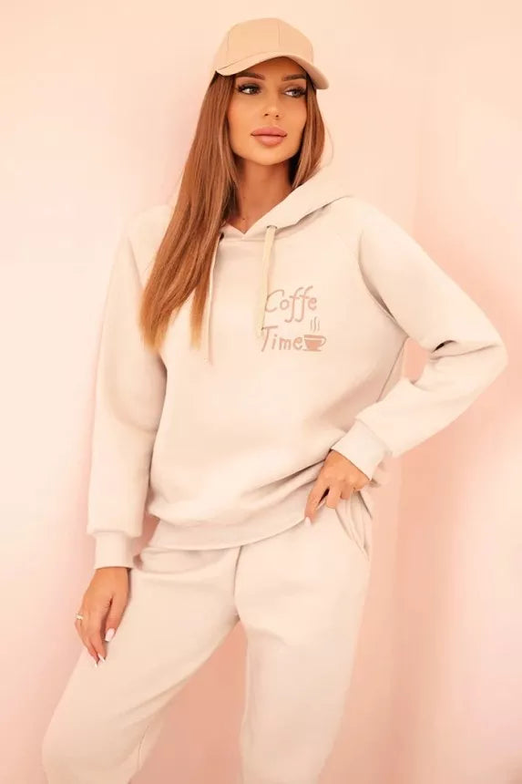 Moteriškas rusvas komplektas Coffe