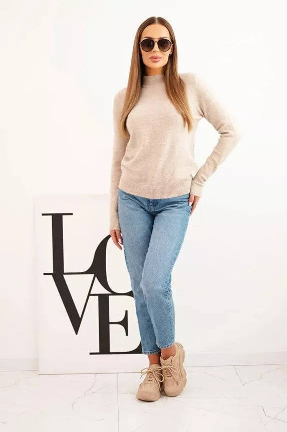 Moteriškas rusvas megztinis Eden