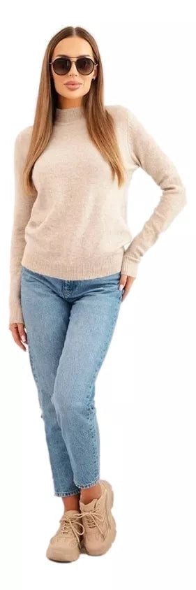 Moteriškas rusvas megztinis Eden