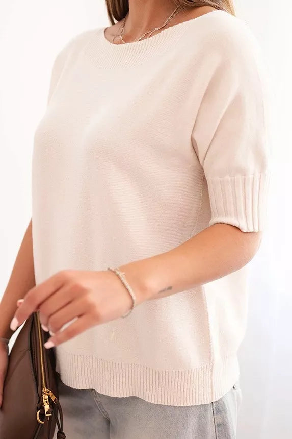 Moteriškas rusvas megztinis Aleta