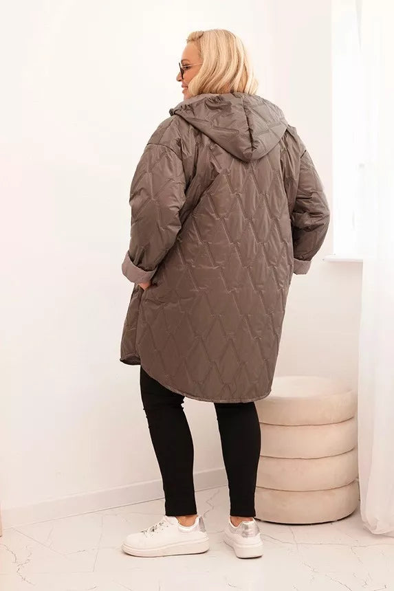 Moteriška rusvos spalvos striukė Hope