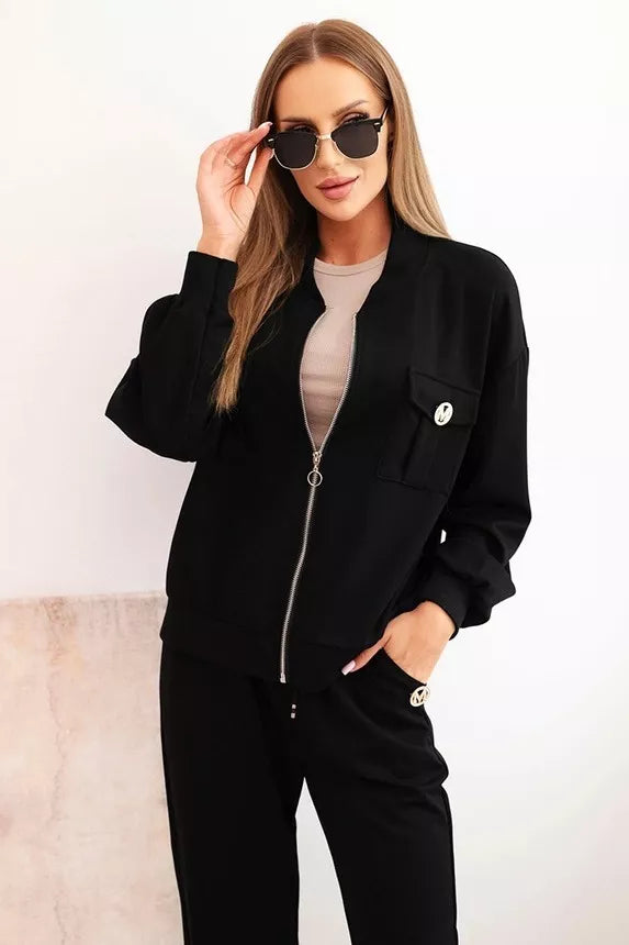 Moteriškas juodas komplektas Marbel