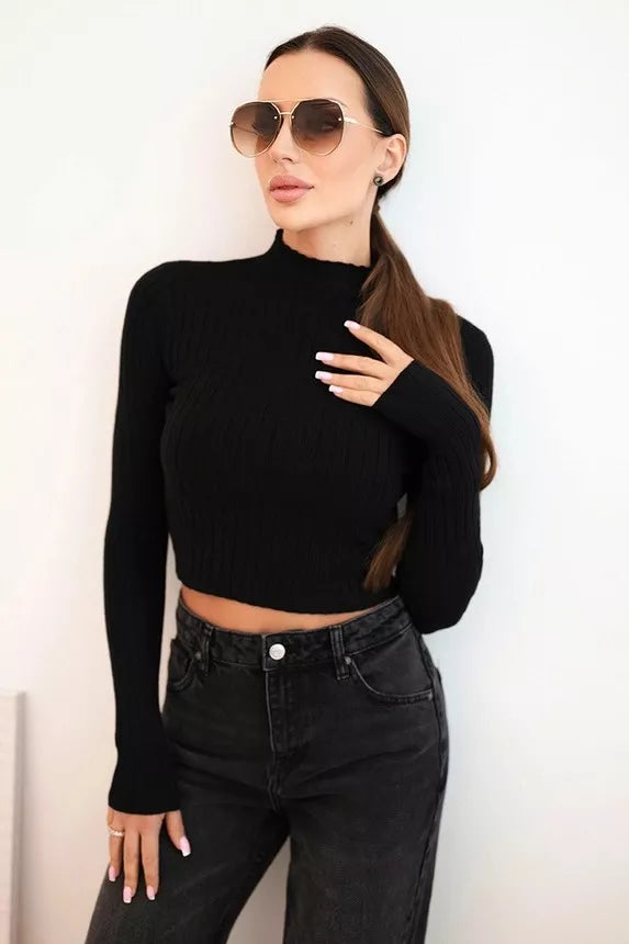 Moteriška juodos spalvos palaidinė Belin