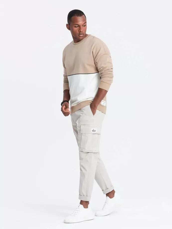 Vyriškas rusvos spalvos džemperis Tomson