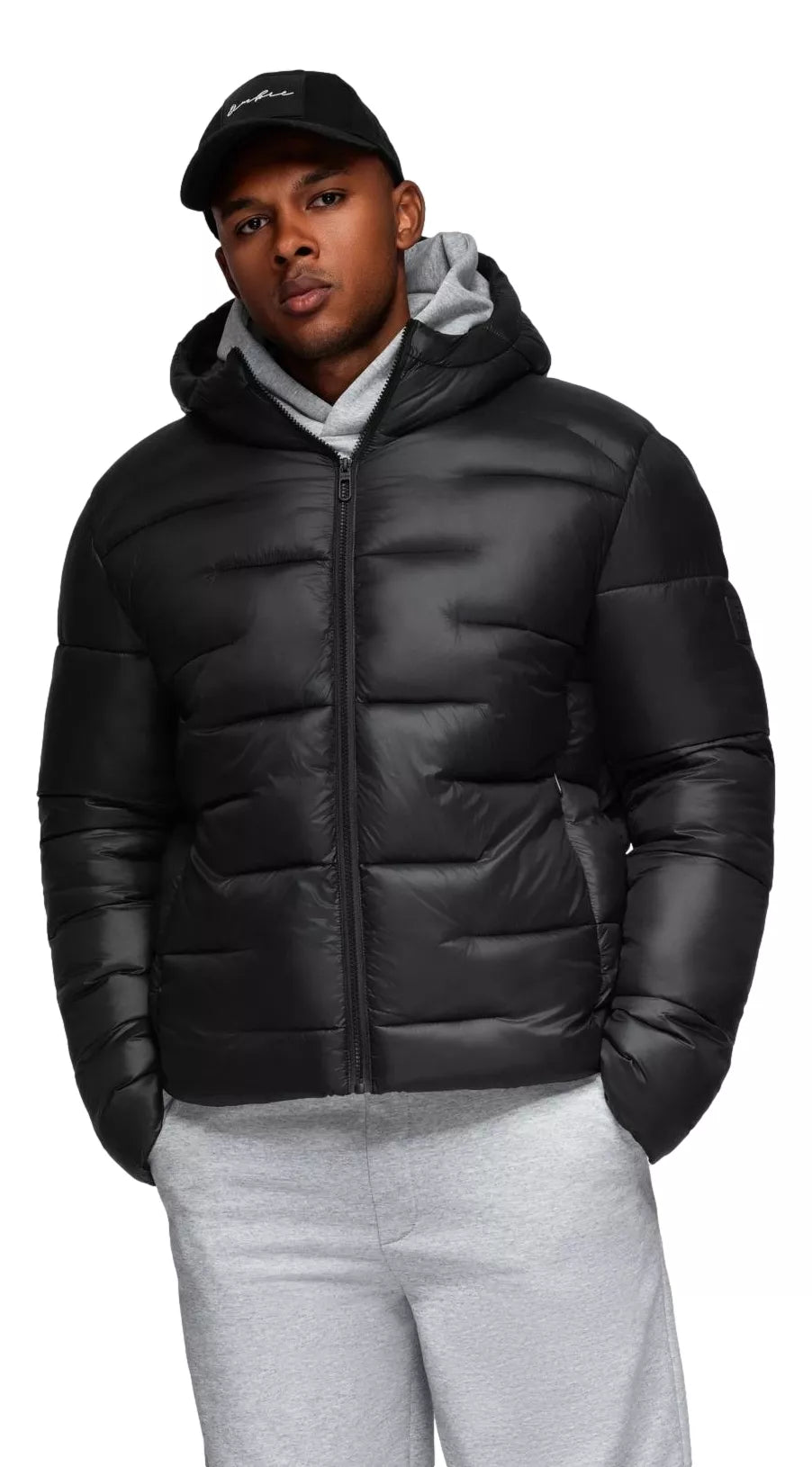 Vyriška juodos spalvos striukė Norbe