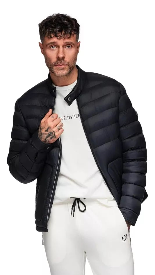 Vyriška juodos spalvos striukė Garin