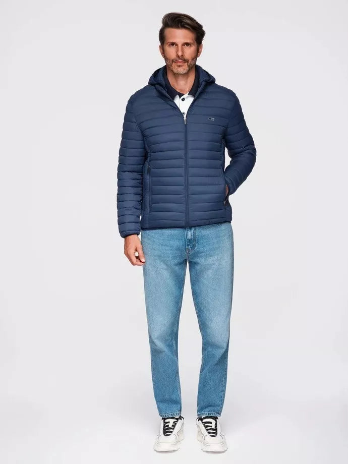 Vyriška tamsiai mėlyna striukė Bond