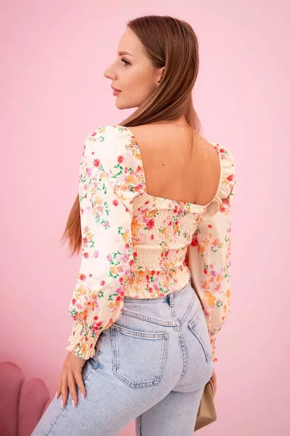 Moteriška geltonos spalvos palaidinė Doni