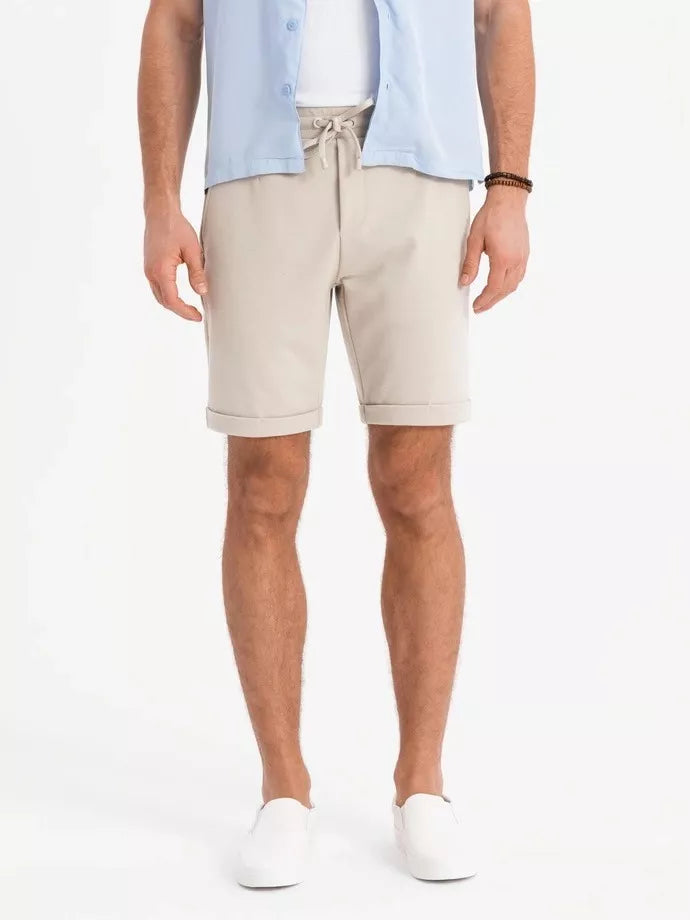 Vyriški rusvi šortai Optin