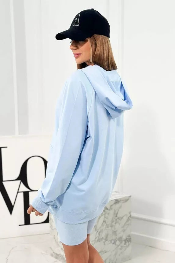 Moteriškas mėlynas 3 dalių komplektas Kimi