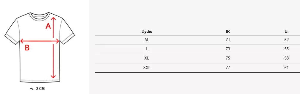 Vyriški juodi marškinėliai su užrašu Superior