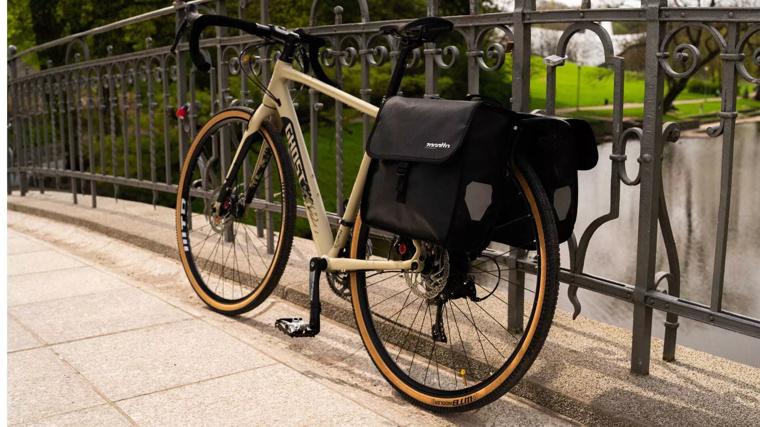 Dvigubas dviračio krepšys Double