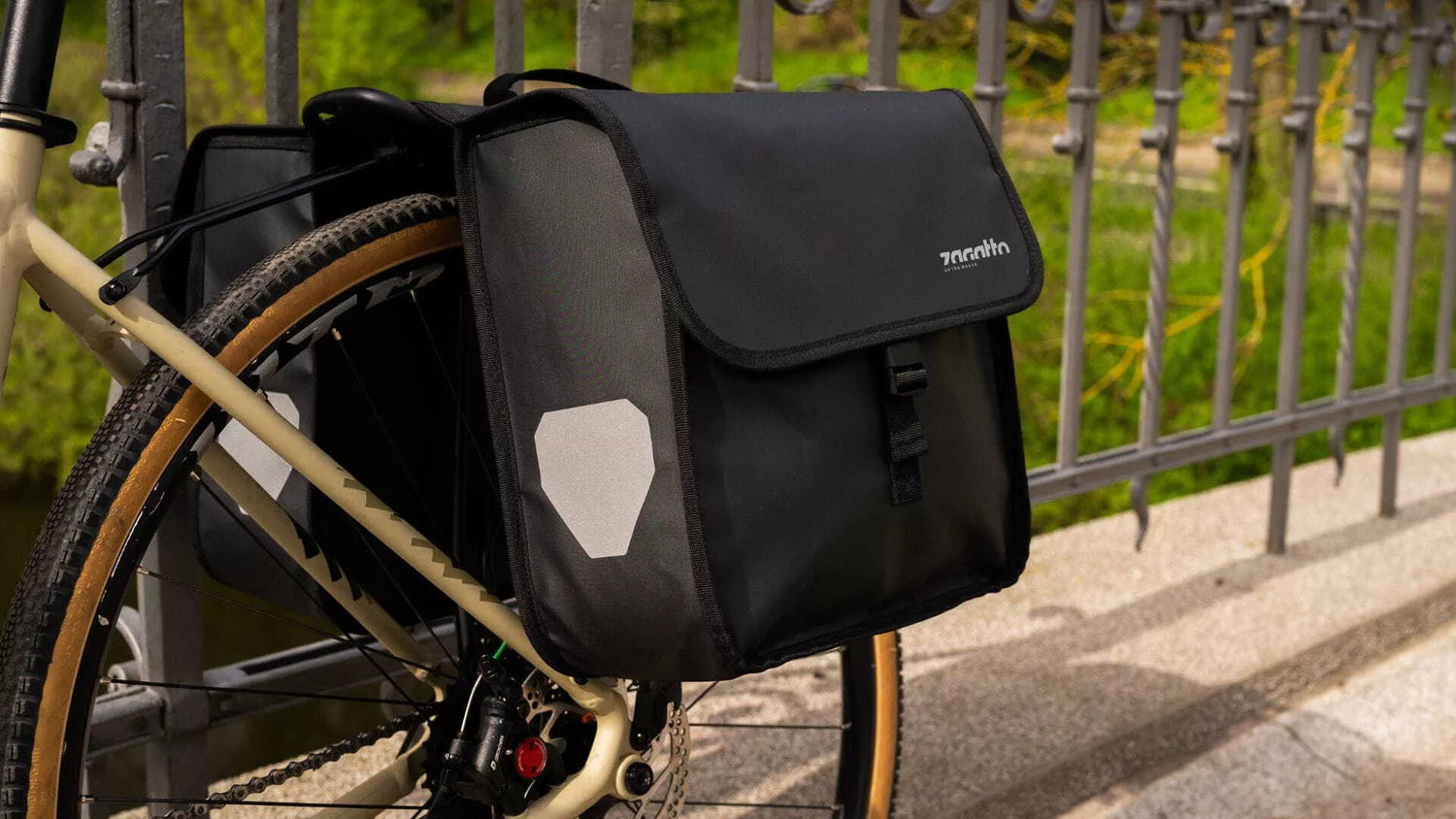 Dvigubas dviračio krepšys Double