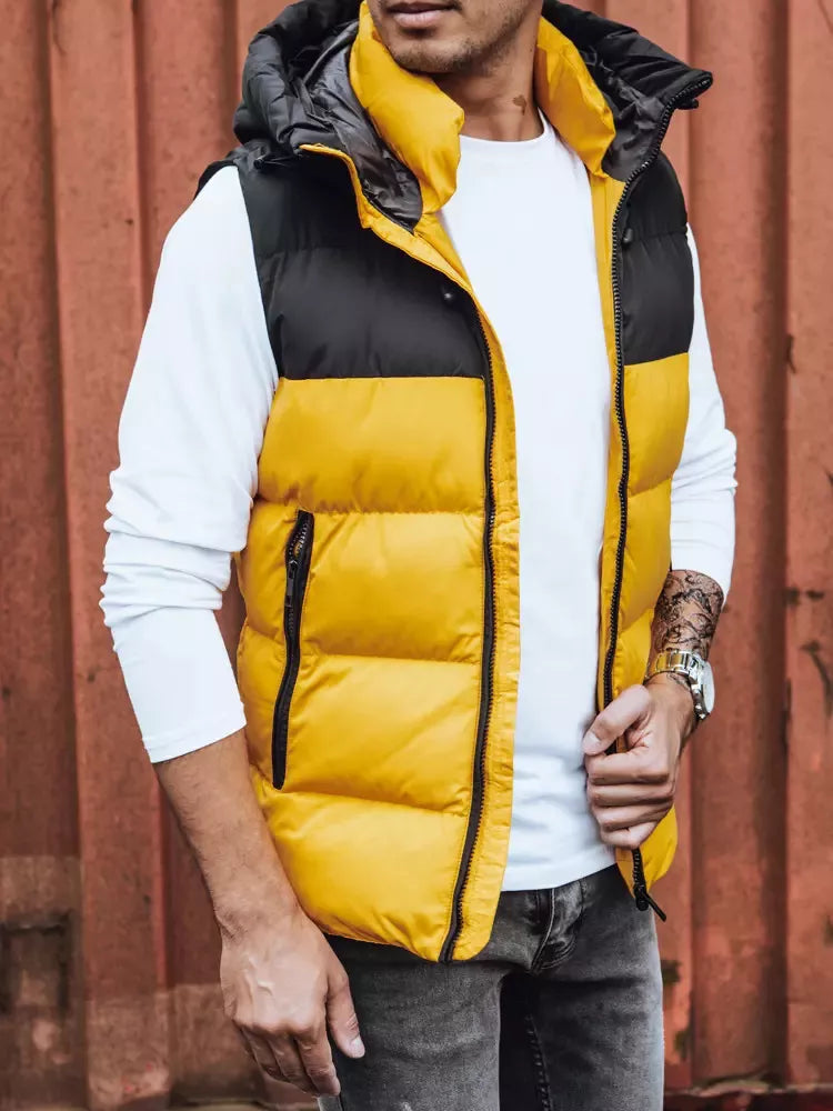 Geltona liemenė vyrams Zola