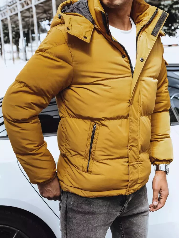 Geltona vyriška striukė Kido