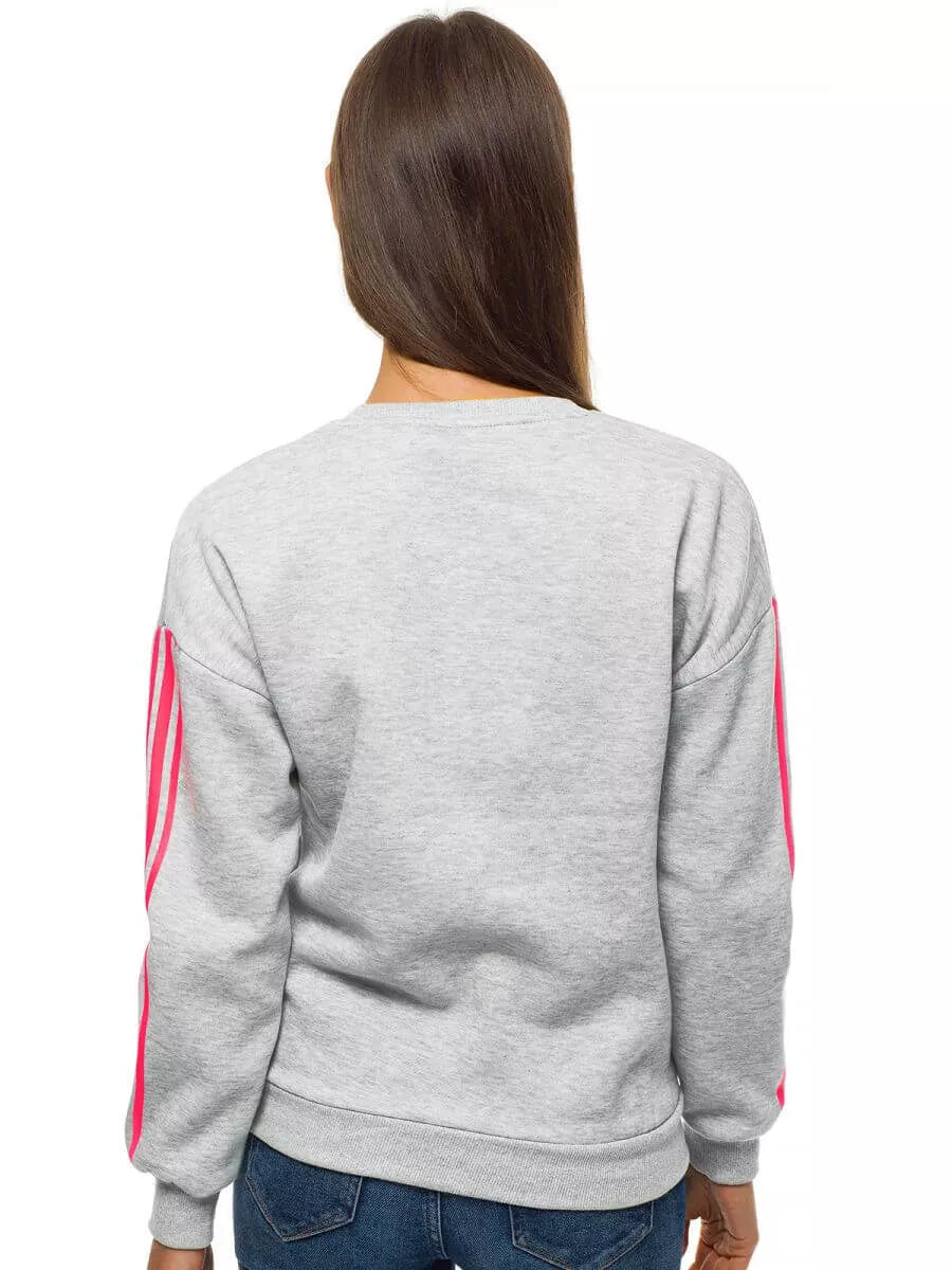 Pilkos spalvos džemperis Magic