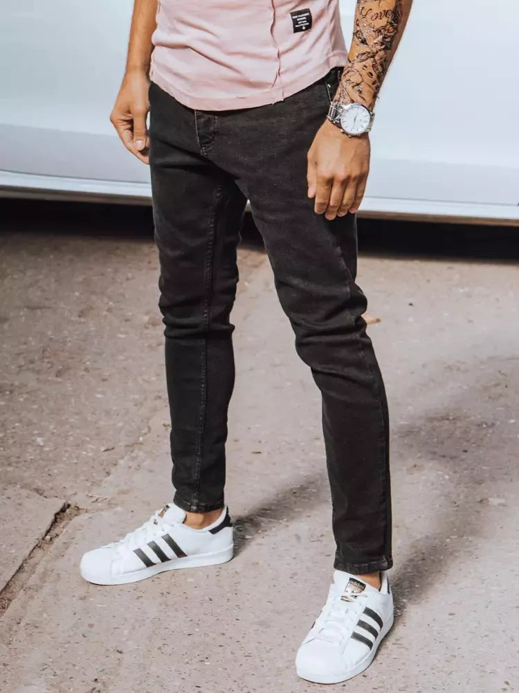 Džinsai vyrams juodos spalvos Timur