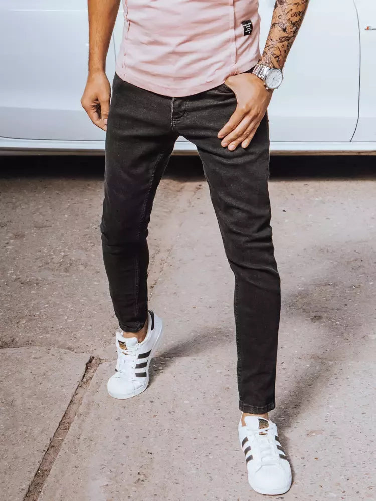 Džinsai vyrams juodos spalvos Timur