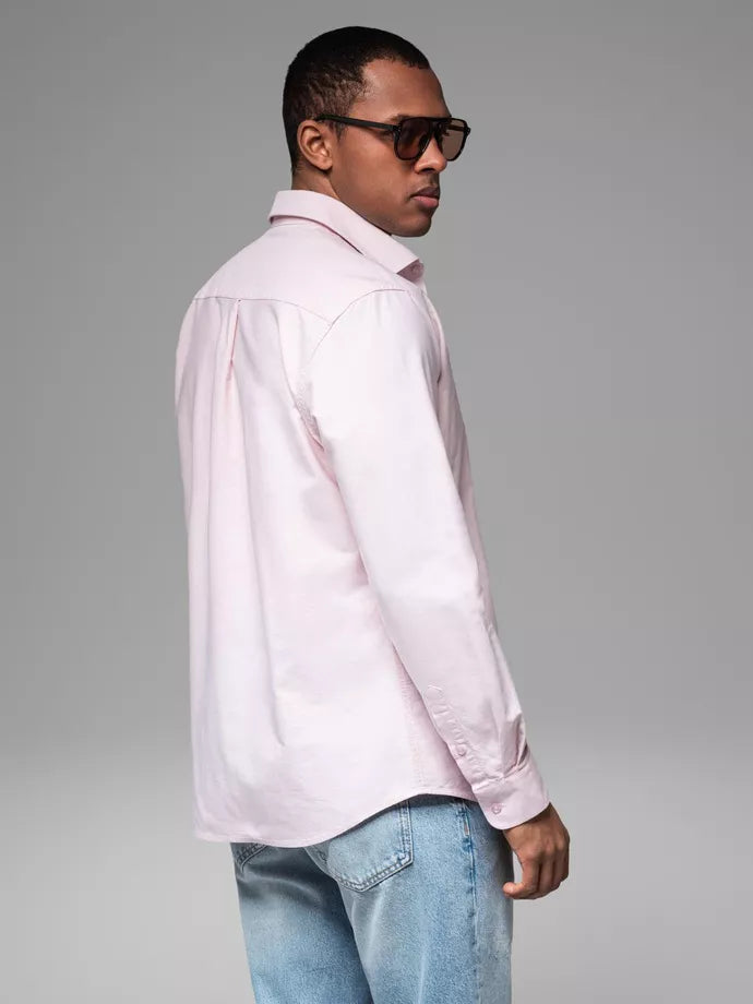 Vyriški rožinės spalvos marškiniai Adrian