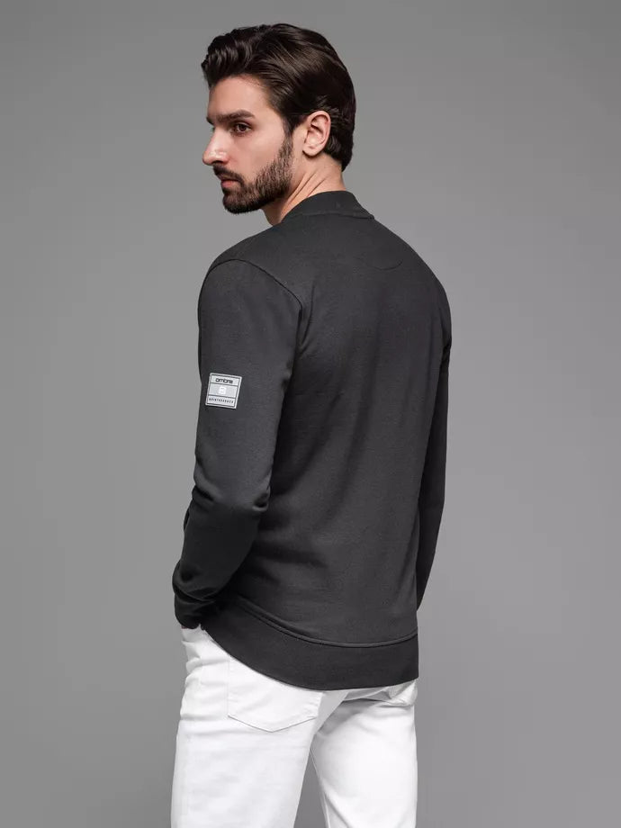 Vyriškas juodas megztinis Korn