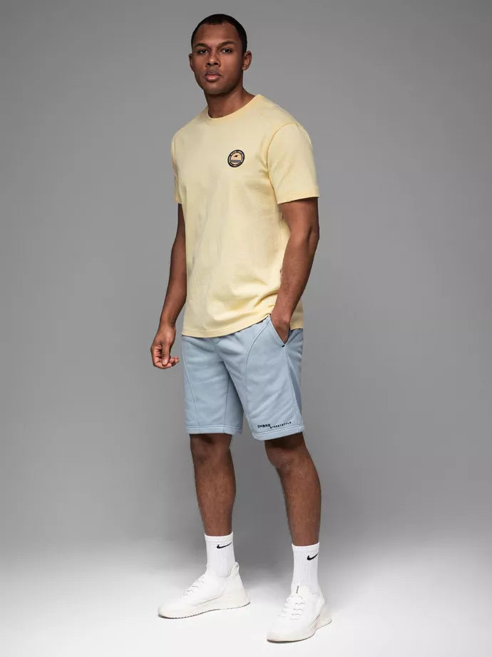 Vyriški šviesiai mėlynos spalvos šortai Sport