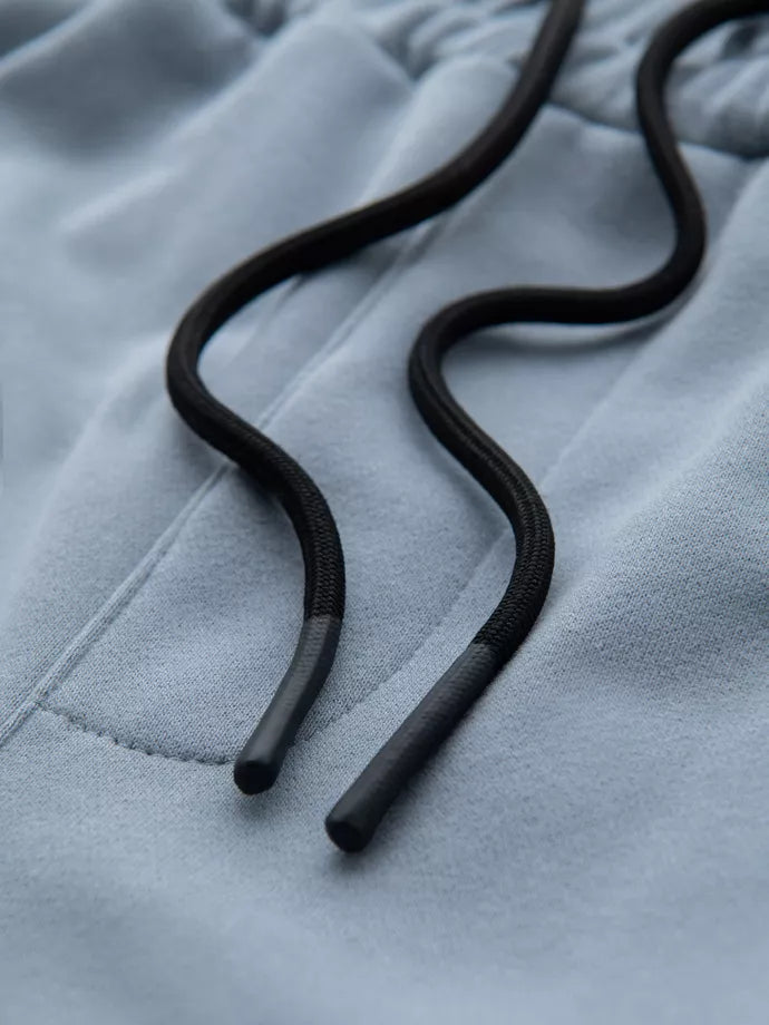 Vyriški šviesiai mėlynos spalvos šortai Sport