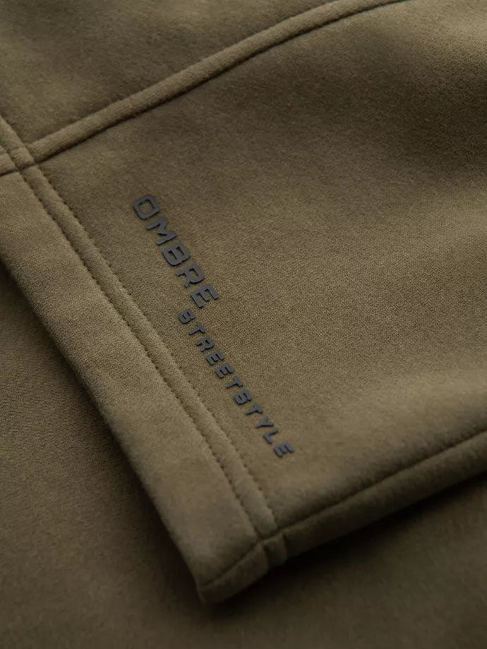 Vyriški chaki spalvos šortai Sport