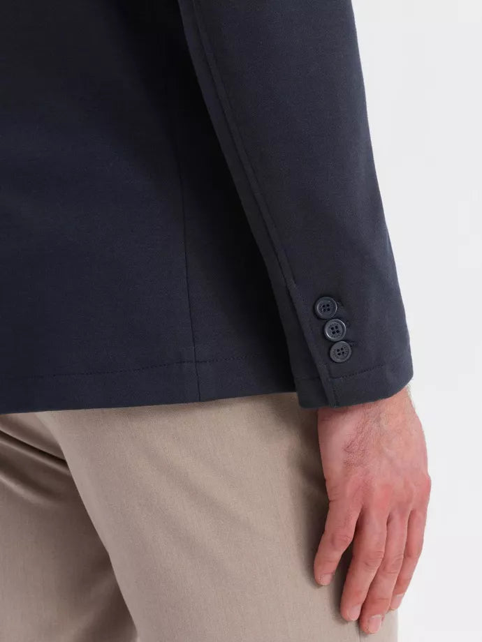 Vyriškas tamsiai mėlynas švarkas Azan