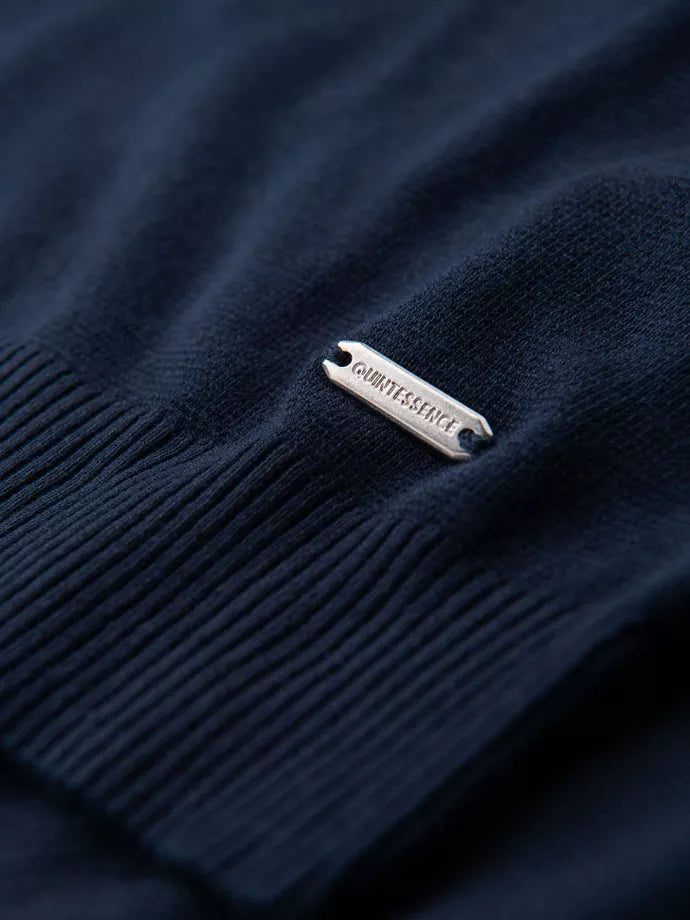 Vyriški tamsiai mėlyni polo marškinėliai Mark