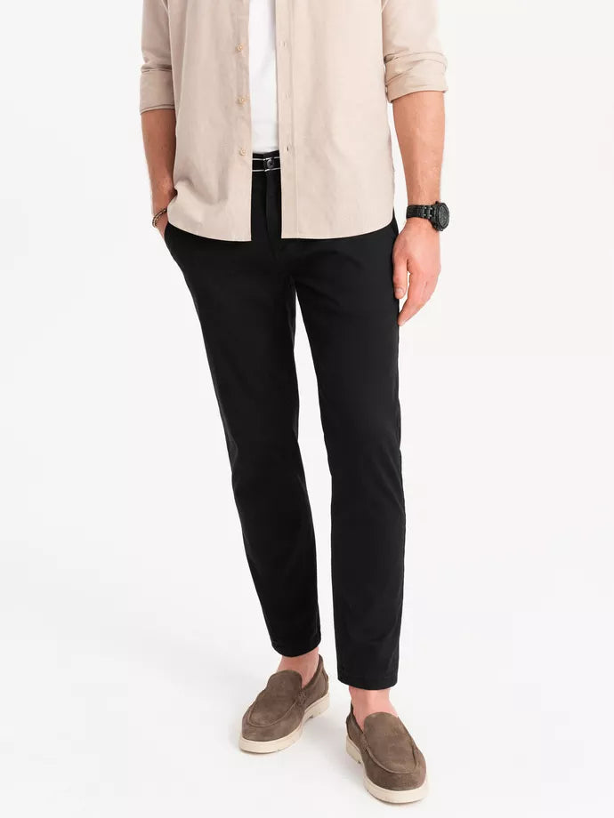 Vyriškos juodos spalvos kelnės Adam