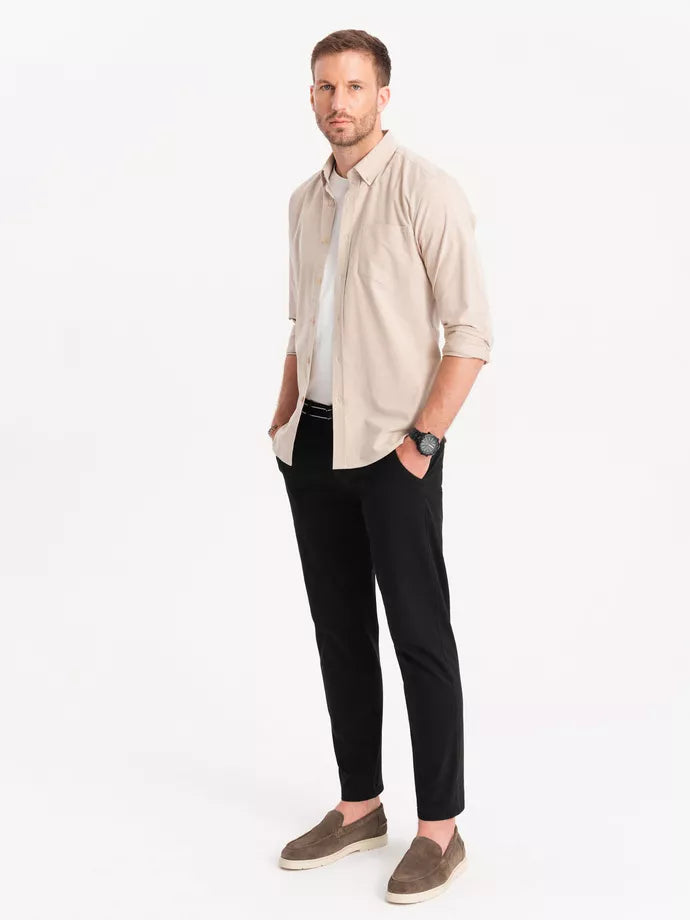 Vyriškos juodos spalvos kelnės Adam