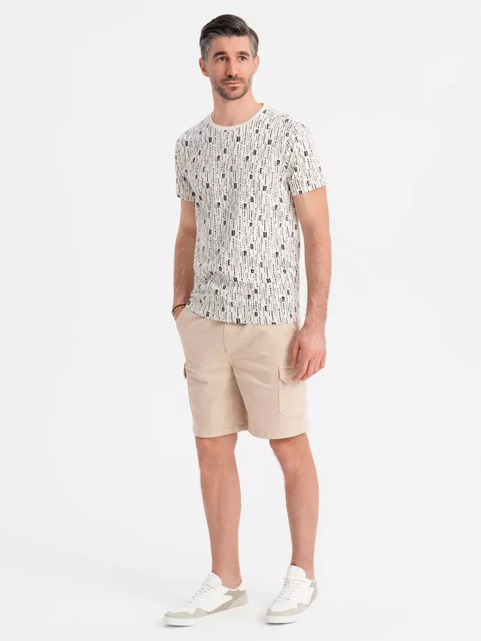 Vyriški rusvi šortai Aron