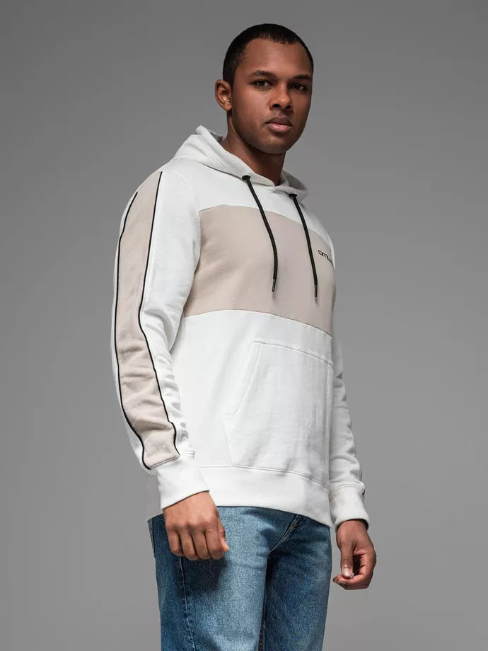 Vyriškas baltos spalvos džemperis Edman