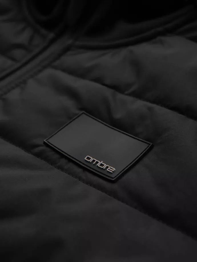 Vyriška juodos spalvos striukė Munt