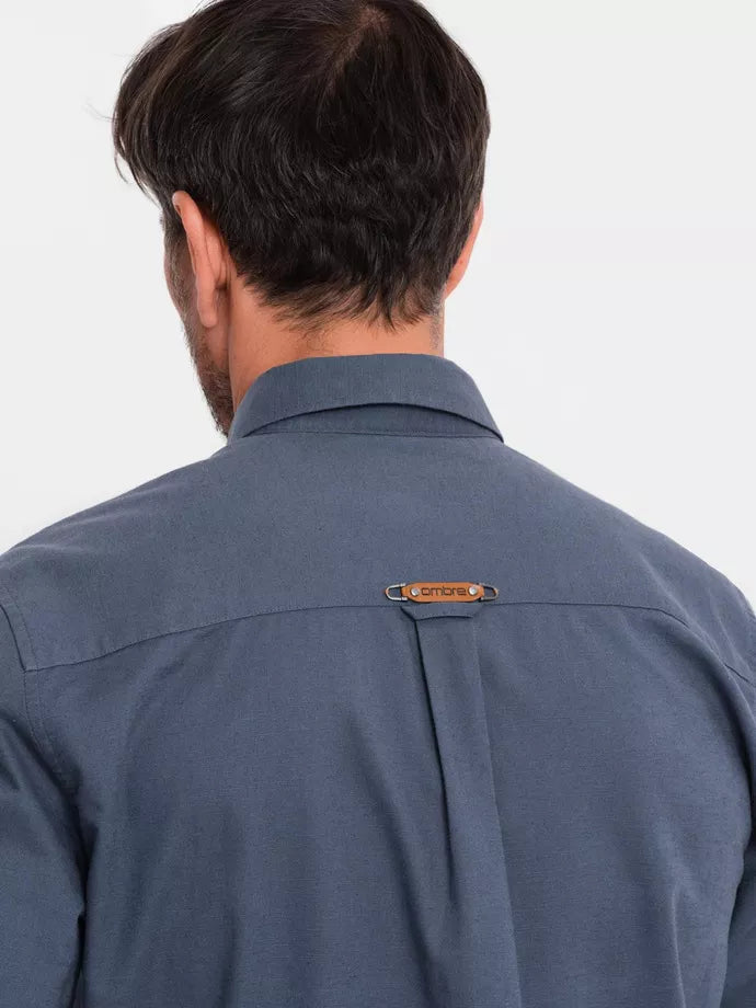 Vyriški mėlynos spalvos marškiniai Arlas