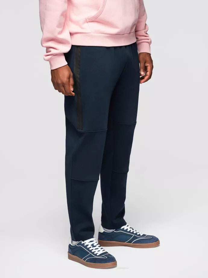 Vyriškos tamsiai mėlynos spalvos kelnės Orson