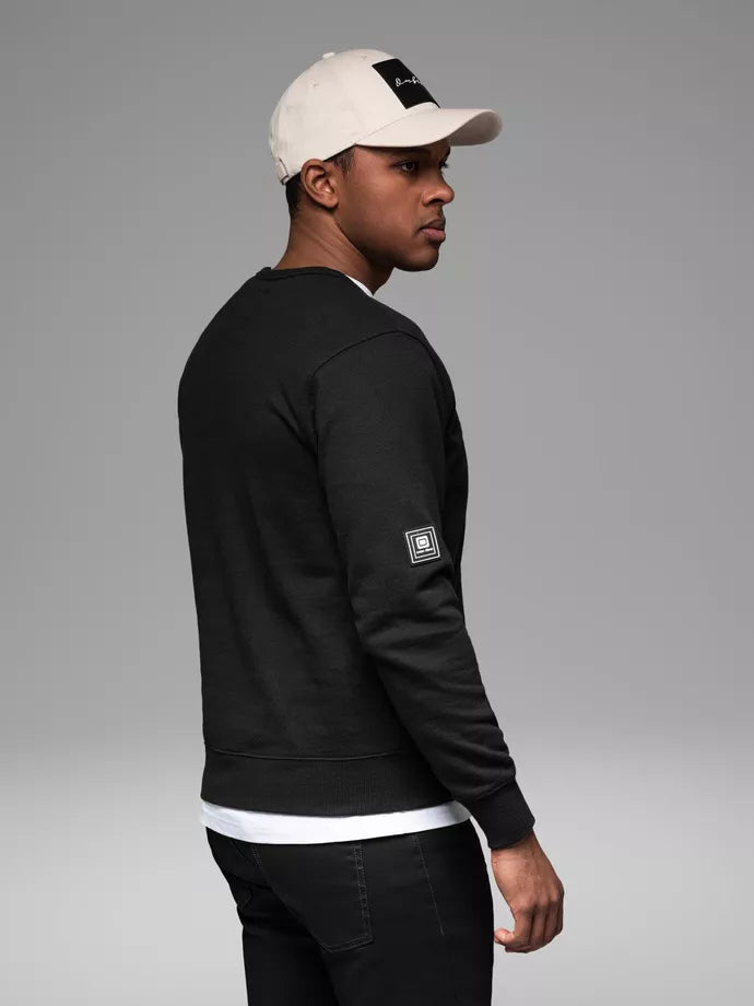 Vyriškas juodas megztinis Anum