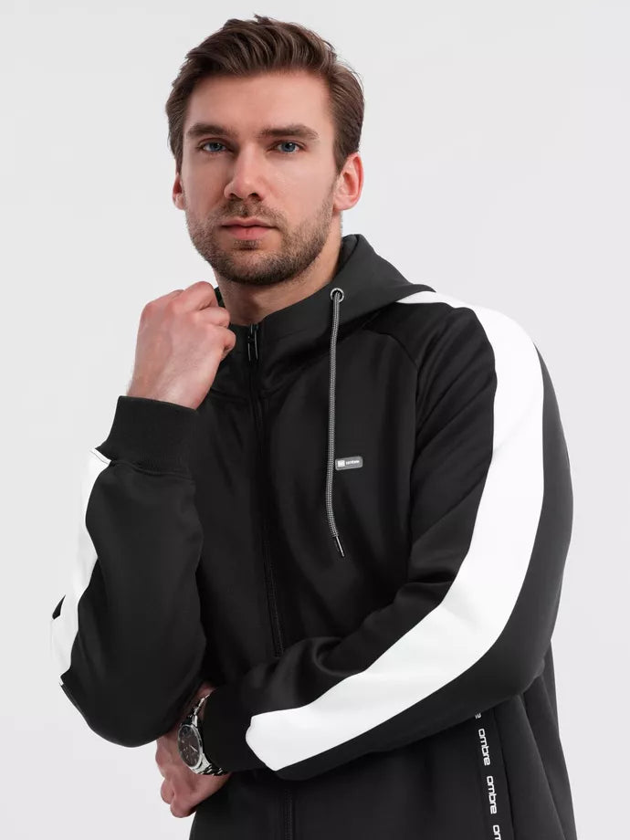 Vyriškas juodas džemperis Dan