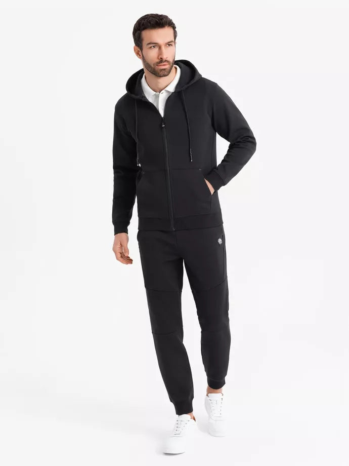 Vyriškas juodas džemperis Adal