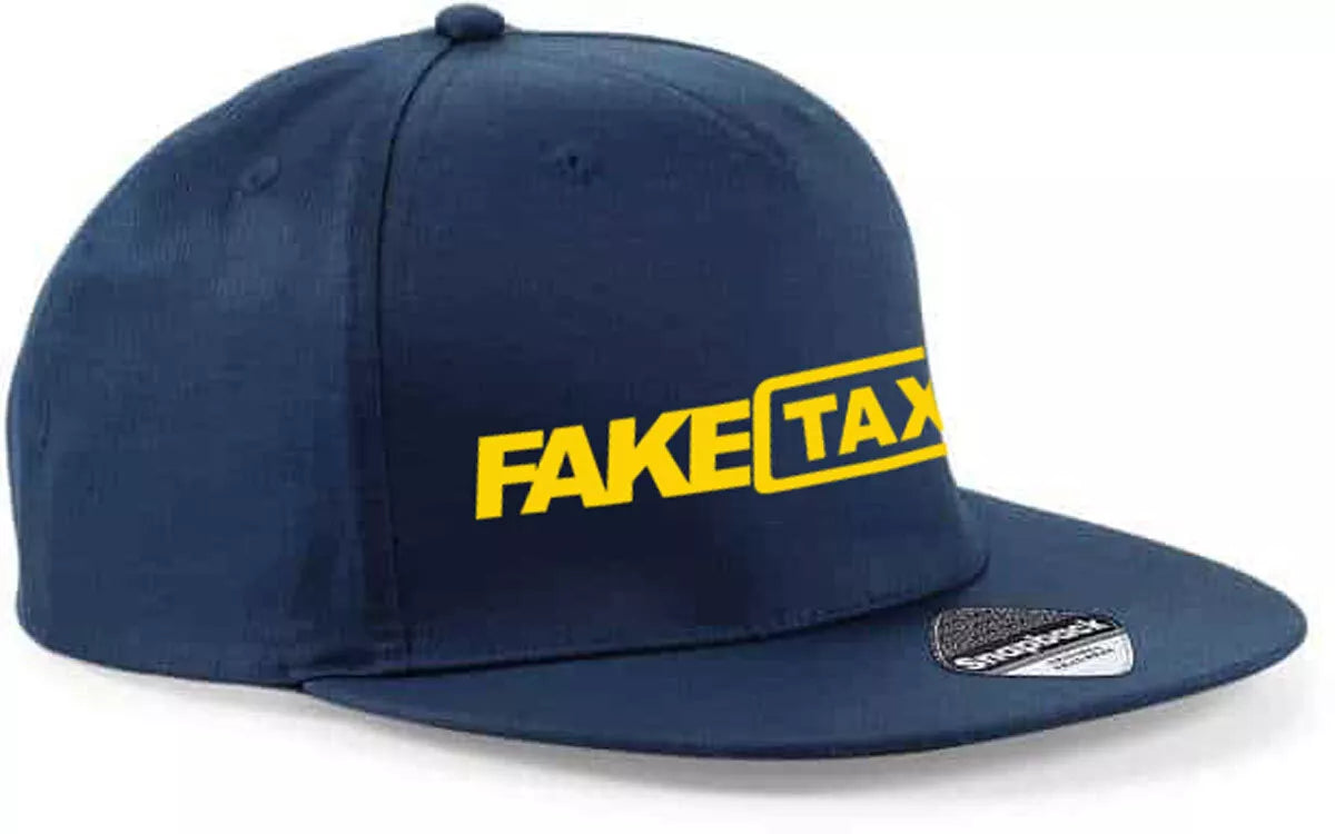 Tamsiai mėlyna FullCap kepurė FakeTaxi