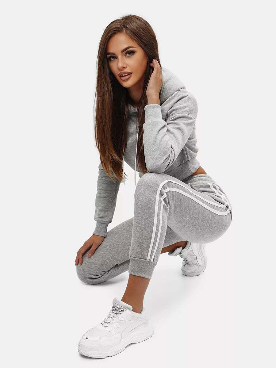 Šviesiai pilkas moteriškas komplektas Semin