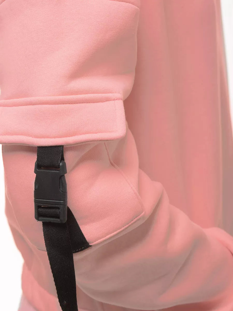 Šviesiai rožinis moteriškas megztinis Caroline