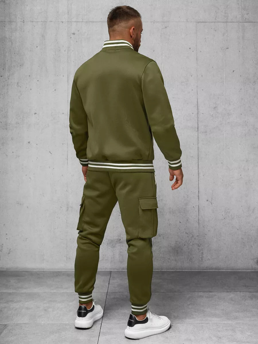 Chaki vyriškas komplektas su mažu defektu Styven