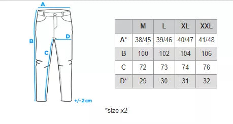 Laisvalaikio kelnės tamsiai pilkos Guter