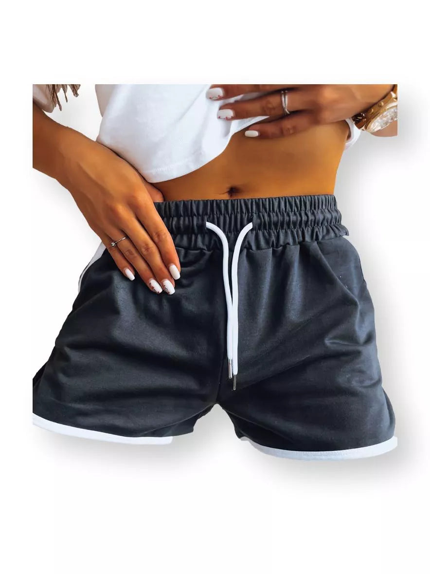 Laisvalaikio šortai juodi Top