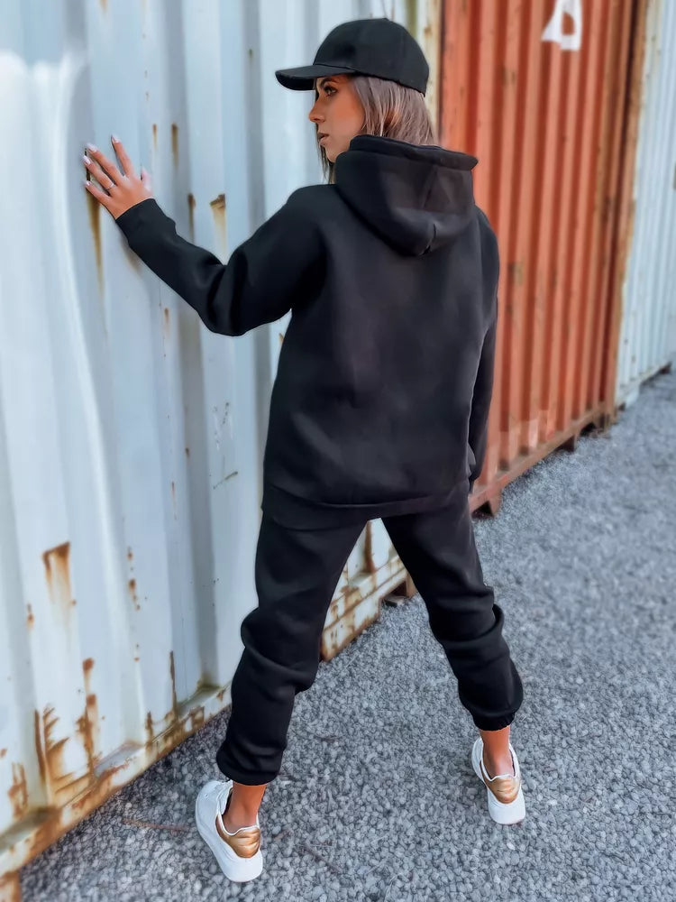 Juodas moteriškas komplektas Milano