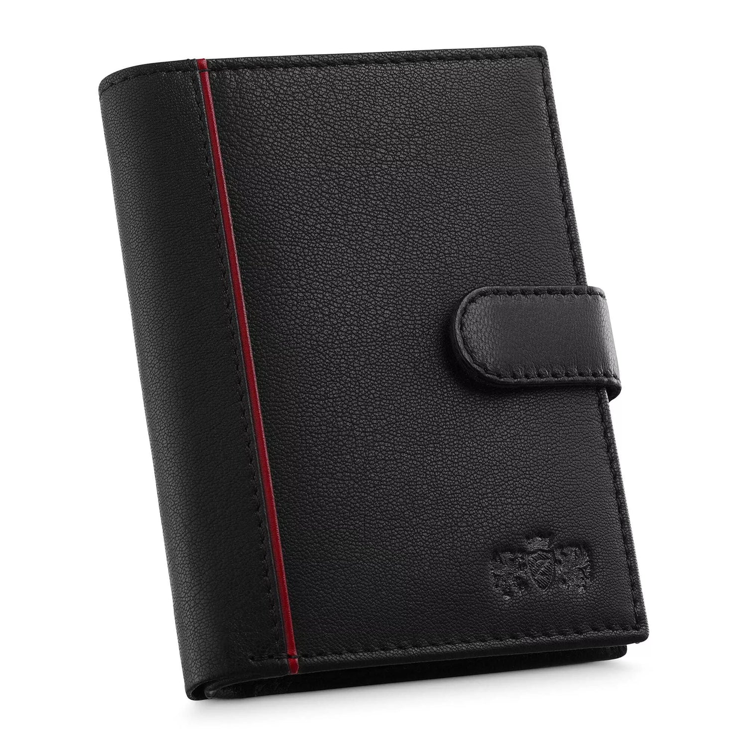 Pinignė odinė juoda Gaser